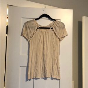 Silence & Noise cream tshirt